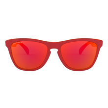Load image into Gallery viewer, Oakley Frogskins Grips Collection (A) Sunglasses Matte Red Translucent Orange/PRIZM Ruby