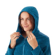 Load image into Gallery viewer, Mammut Women's Yadkin ML Hooded Jacket Sapphire Melange-Sapphire XL