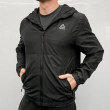 Load image into Gallery viewer, Reebok Men&#39;s Fleece Lined Windbreaker Jacket
