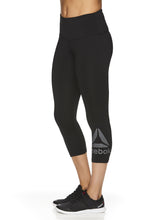 Load image into Gallery viewer, Reebok Women&#39;s Wanderlust Highrise Capri Leggings
