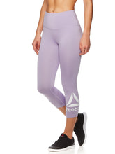 Load image into Gallery viewer, Reebok Women&#39;s Wanderlust Highrise Capri Leggings
