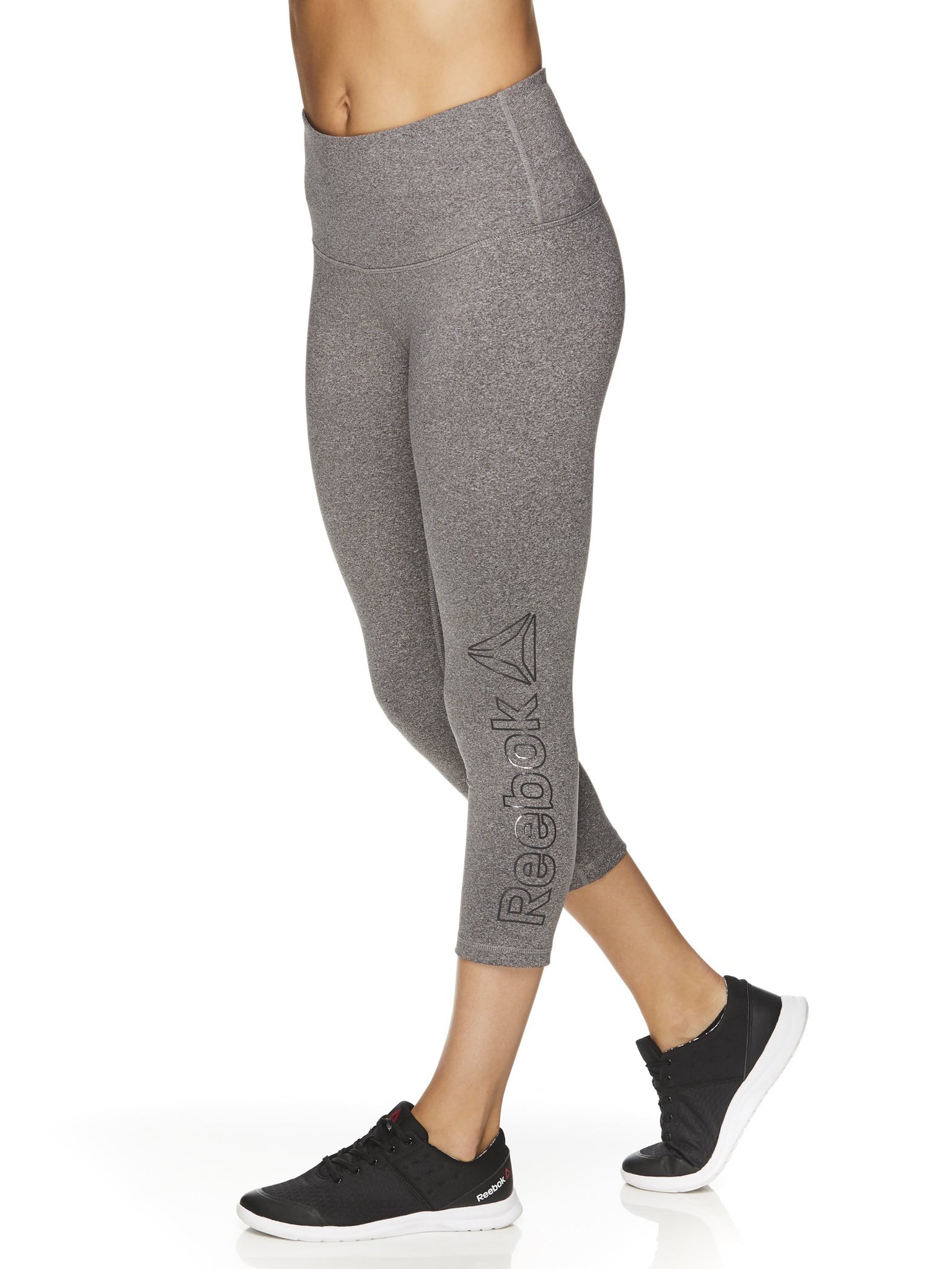 Reebok Women's Highrise Everyday Capri Legging with 20 Inseam and