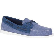 Load image into Gallery viewer, Sperry Men&#39;s A/O 2-Eye Linen Boat Shoes
