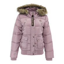 Load image into Gallery viewer, Bebe Women&#39;s Rib Bottom Puffer Jacket
