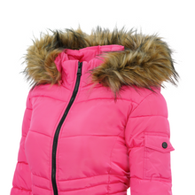 Load image into Gallery viewer, Madden Girl Women&#39;s Fur Hooded Jacket
