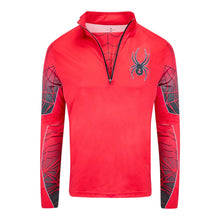 Load image into Gallery viewer, Spyder Men&#39;s Limitless Power Zip T-Neck Top
