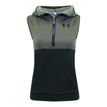 Load image into Gallery viewer, Under Armour Girl&#39;s Solid 1/4 Zip Fleece Hooded Vest
