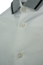 Load image into Gallery viewer, Kenneth Cole New York Men&#39;s Rib Collar Textured S/S Shirt
