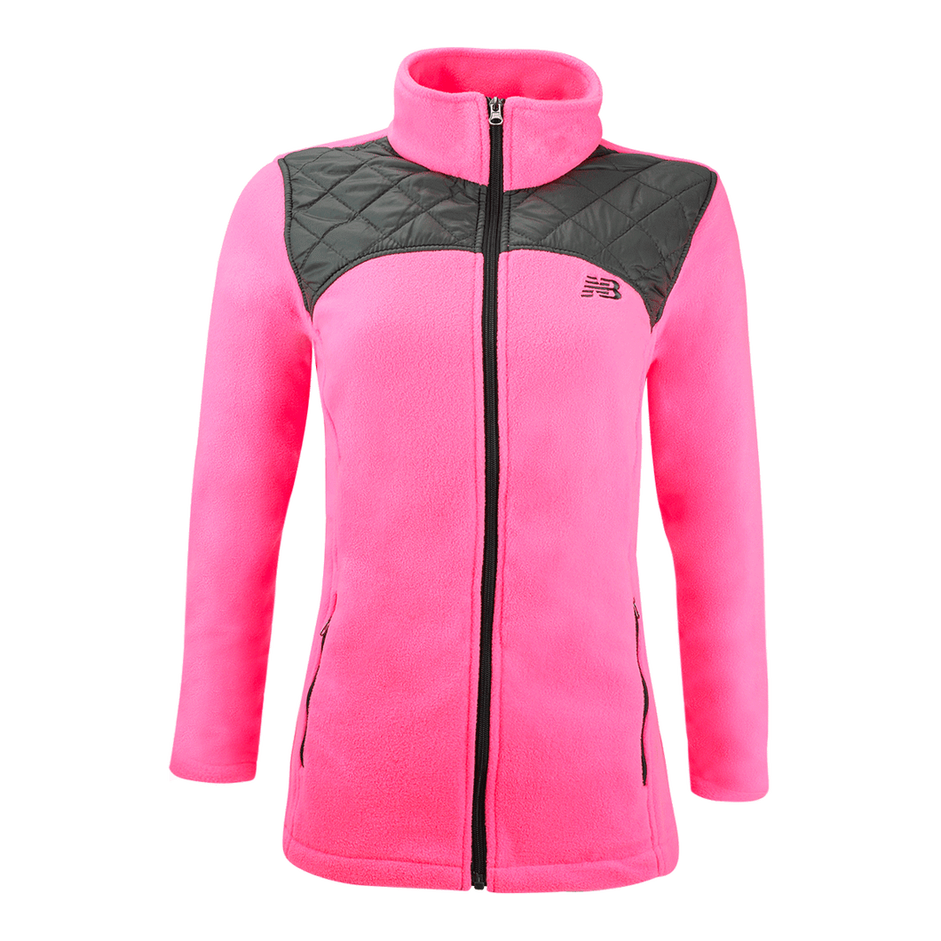 New Balance Women's Full Zip Sweater Fleece Jacket