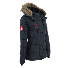 Load image into Gallery viewer, Canada Weather Gear Women&#39;s Puffer Jacket with Fur Trim Hood
