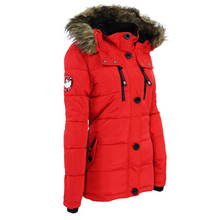 Load image into Gallery viewer, Canada Weather Gear Women&#39;s Puffer Jacket with Fur Trim Hood
