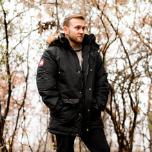 Load image into Gallery viewer, Canada Weather Gear Men&#39;s Fur Trim Hooded Parka Jacket
