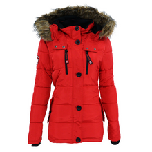 Load image into Gallery viewer, Canada Weather Gear Women&#39;s Puffer Jacket with Fur Trim Hood

