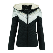 Load image into Gallery viewer, Reebok Women&#39;s Colorblock Sherpa Puffer Jacket
