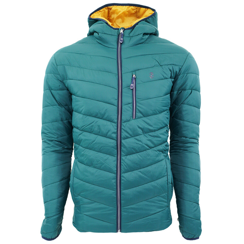 IZOD Men's Quilted Full Zip Puffer Jacket