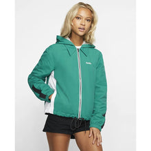 Load image into Gallery viewer, Hurley Women&#39;s One and Only Hooded Jacket Mystic Green S
