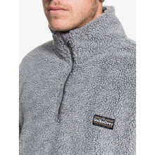 Load image into Gallery viewer, Quiksilver Men&#39;s Bogong Gum Half-Zip Popcorn Sherpa Fleece
