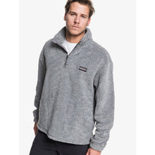 Load image into Gallery viewer, Quiksilver Men&#39;s Bogong Gum Half-Zip Popcorn Sherpa Fleece
