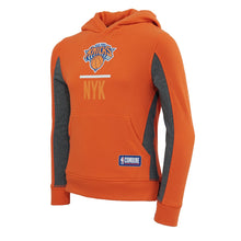 Load image into Gallery viewer, Under Armour Boy&#39;s NBA Combine Sweatshirt Knicks Orange XS
