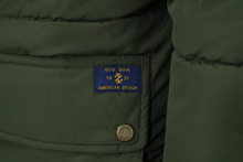 Load image into Gallery viewer, IZOD Men&#39;s Sherpa-Lined Collar Winter Jacket Olive M
