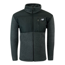 Load image into Gallery viewer, New Balance Men&#39;s Quilted Polar Fleeze Full-Zip Jacket
