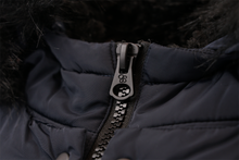 Load image into Gallery viewer, Jessica Simpson Long Puffer Jacket Navy M
