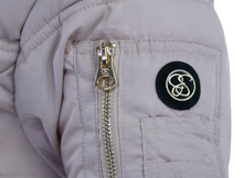 Load image into Gallery viewer, Jessica Simpson Women&#39;s Fur Trimmed Sherpa Lined Quilted Puffer Jacket Champagne S
