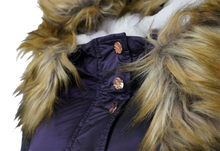 Load image into Gallery viewer, Jessica Simpson Women&#39;s Faux Fur Lined Nylon Puffer Jacket Black 2X
