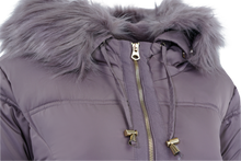 Load image into Gallery viewer, Jessica Simpson Women&#39;s Fur Trimmed Sherpa Lined Quilted Puffer Jacket

