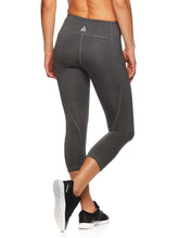 Load image into Gallery viewer, Reebok Women&#39;s Quick Capri Seamed Leggings
