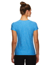 Load image into Gallery viewer, Reebok Women&#39;s Fitted Performance Reverse Marled Jersey T-Shirt
