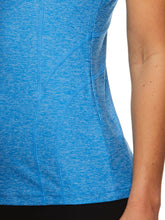 Load image into Gallery viewer, Reebok Women&#39;s Fitted Performance Reverse Marled Jersey T-Shirt
