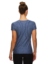 Load image into Gallery viewer, Reebok Women&#39;s Fitted Performance Reverse Marled Jersey T-Shirt
