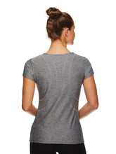 Load image into Gallery viewer, Reebok Women&#39;s Fitted Performance Reverse Marled Jersey T-Shirt
