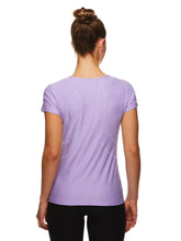 Load image into Gallery viewer, Reebok Women&#39;s Fitted Performance Reverse Marled Jersey T-Shirt
