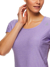 Load image into Gallery viewer, Reebok Women&#39;s Fitted Performance Reverse Marled Jersey T-Shirt
