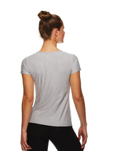 Load image into Gallery viewer, Reebok Women&#39;s Fitted Performance Reverse Marled Jersey T-Shirt
